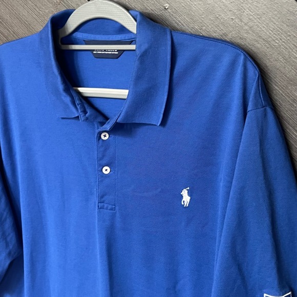 Polo Golf Ralph Lauren Blue Short Sleeve Polo - Picture 3 of 5